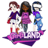 Girl's Land on Wheels